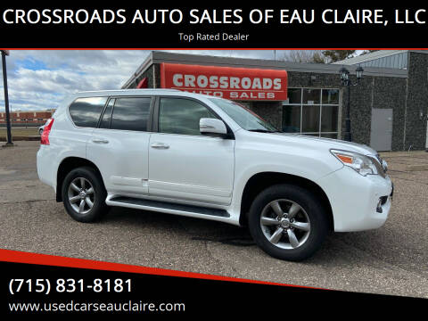 2013 Lexus GX 460 for sale at CROSSROADS AUTO SALES OF EAU CLAIRE, LLC in Eau Claire WI