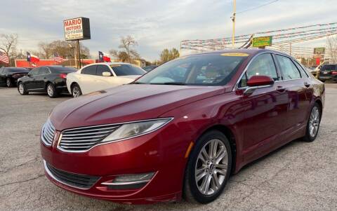 2013 Lincoln MKZ for sale at Mario Motors in South Houston TX