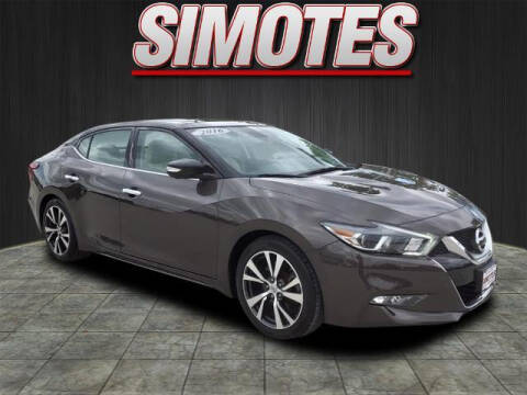 2016 Nissan Maxima for sale at SIMOTES MOTORS in Minooka IL