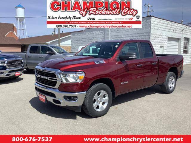 2020 RAM Ram Pickup 1500 for sale at CHAMPION CHRYSLER CENTER in Rockwell City IA