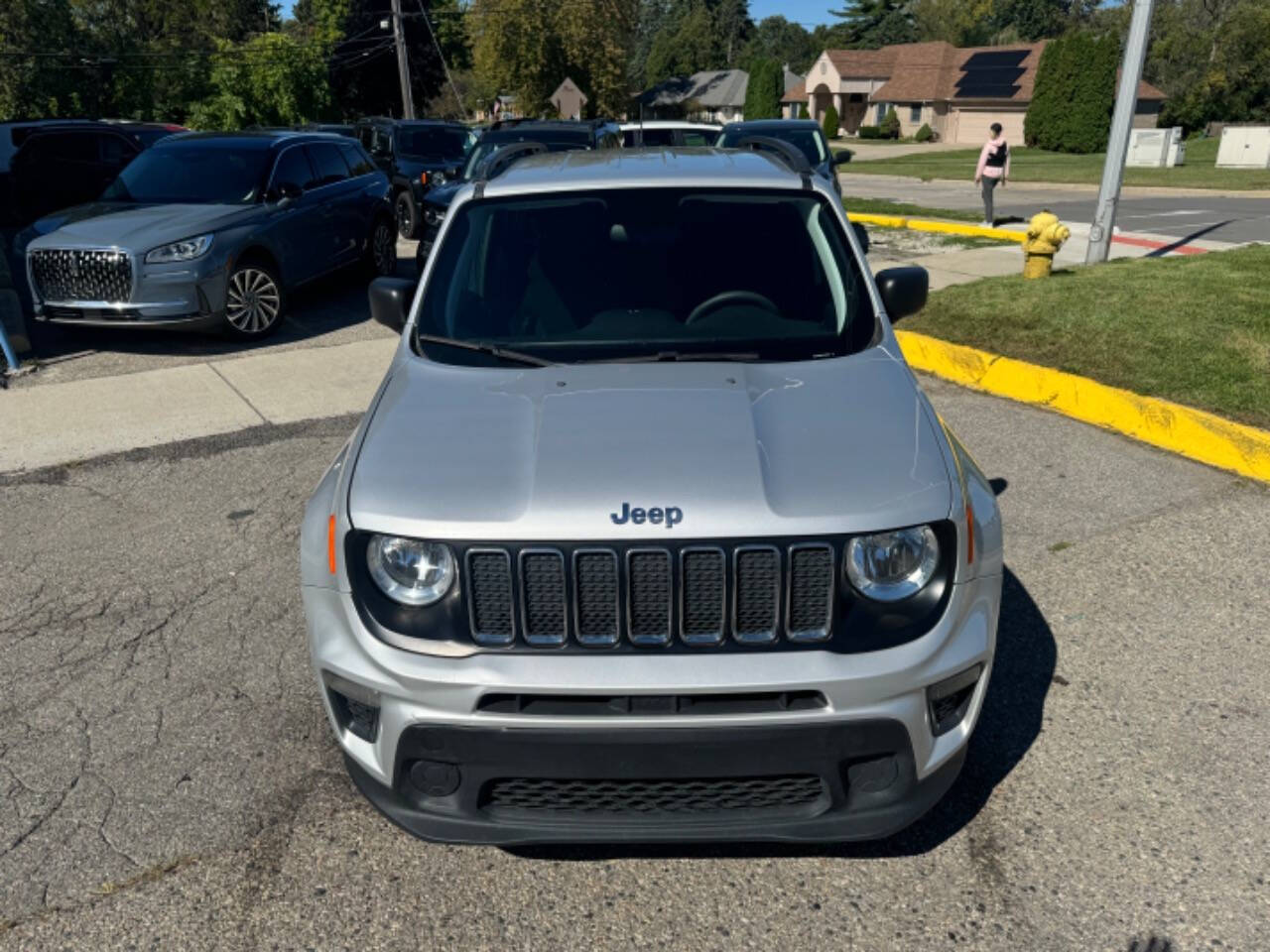 2020 Jeep Renegade for sale at ONE PRICE AUTO in Mount Clemens, MI