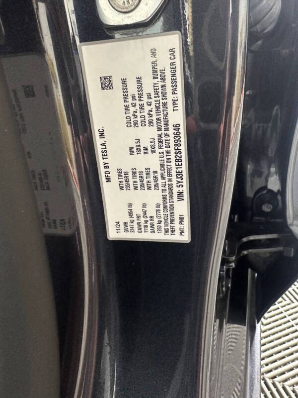 2025 Tesla Model 3 Long Range