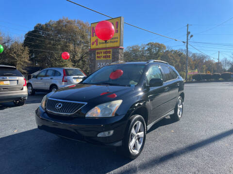 2007 Lexus RX 350 for sale at NO FULL COVERAGE AUTO SALES LLC in Austell GA