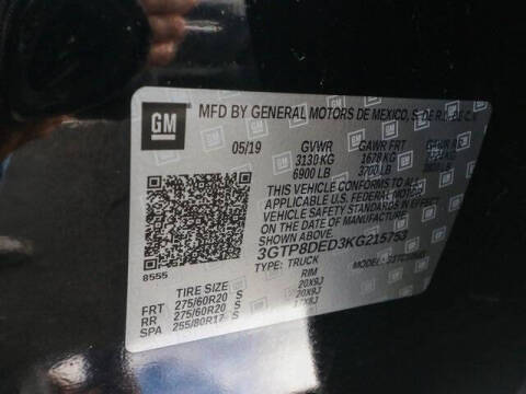 2019 GMC Sierra 1500