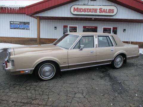 1989 Lincoln Town Car for sale at Midstate Sales in Foley MN