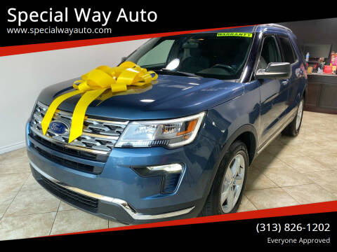 2018 Ford Explorer for sale at Special Way Auto in Hamtramck MI