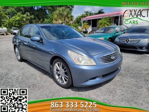 2007 Infiniti G35 for sale at Exxact Cars in Lakeland FL