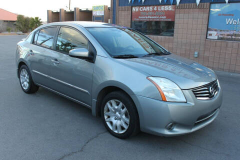 2012 Nissan Sentra for sale at NV Cars 4 Less, Inc. in Las Vegas NV