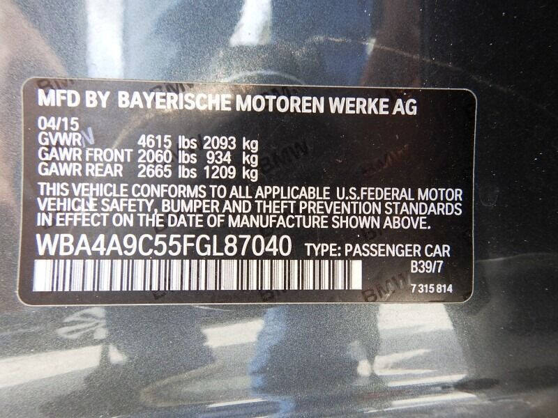 2015 BMW 4 Series  - $18,900