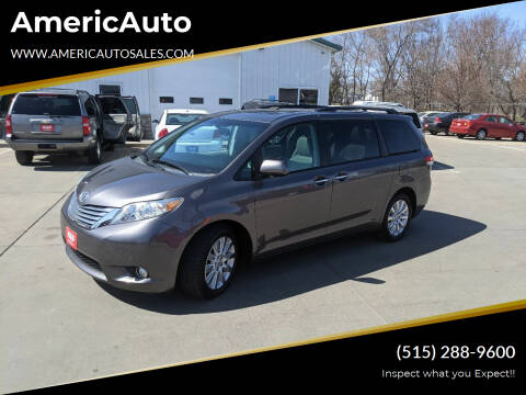 2011 Toyota Sienna for sale at AmericAuto in Des Moines IA