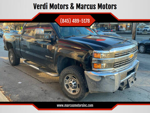 2015 Chevrolet Silverado 2500HD for sale at Verdi Motors & Marcus Motors in Pleasant Valley NY