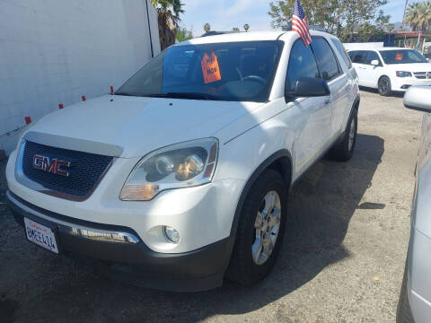 2012 GMC Acadia for sale at Alpha 1 Automotive Group in Hemet CA