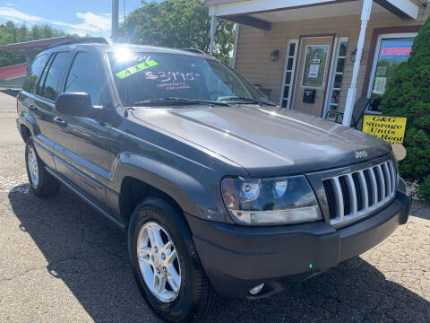 2004 Jeep Grand Cherokee for sale at G & G Auto Sales in Steubenville OH