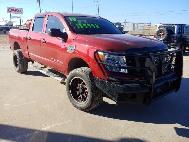 2019 Nissan Titan XD for sale at NORRIS AUTO SALES in Edmond OK