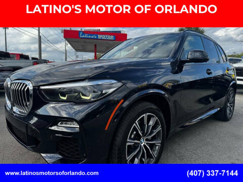 2020 BMW X5 for sale at LATINO'S MOTOR OF ORLANDO in Orlando FL