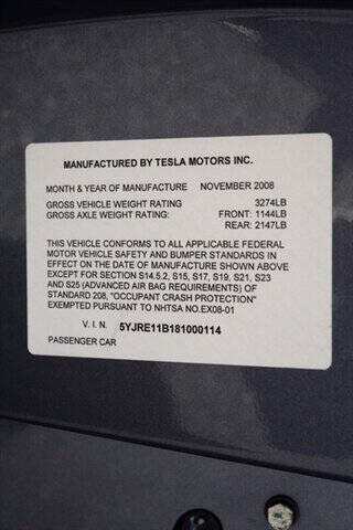 2008 Tesla Roadster