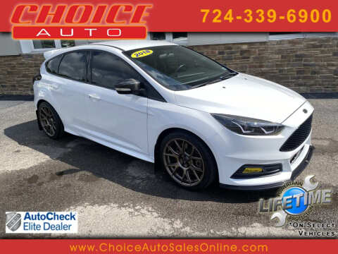 2018 Ford Focus for sale at CHOICE AUTO SALES in Murrysville PA