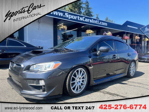 2017 Subaru WRX for sale at Sports Cars International in Lynnwood WA