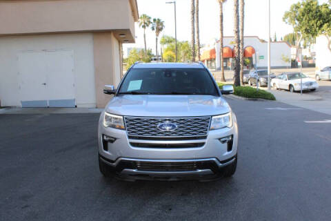 2018 Ford Explorer Platinum