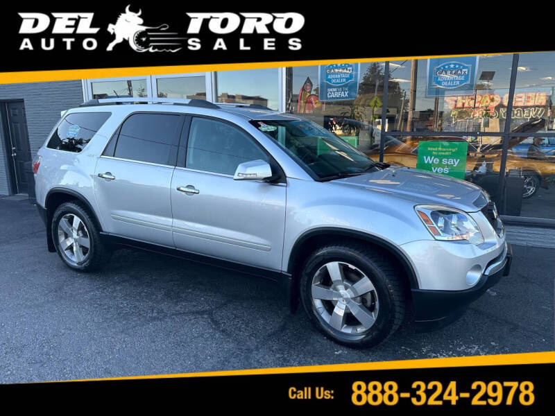 2012 GMC Acadia for sale at DEL TORO AUTO SALES in Auburn WA