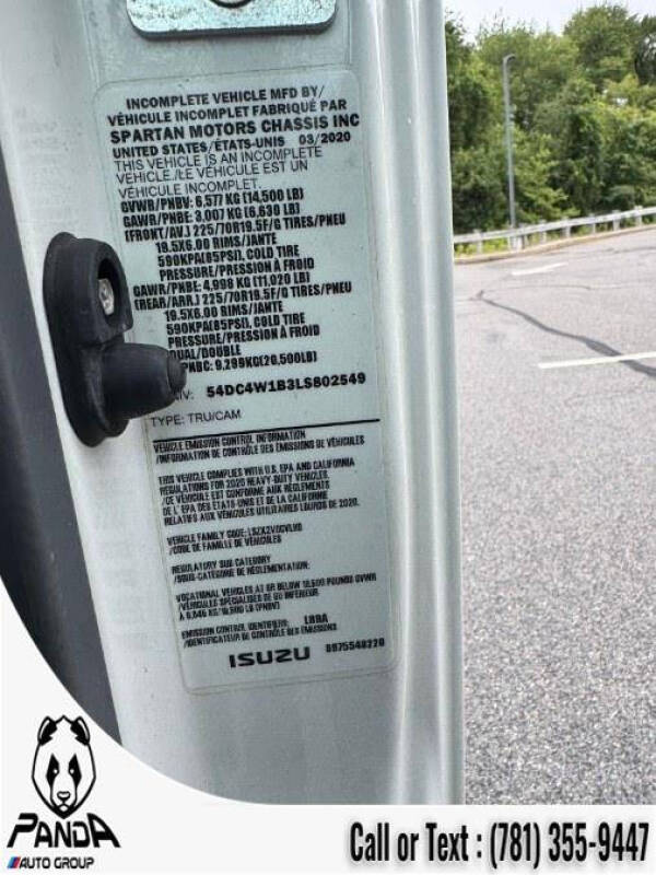 2020 Isuzu NPR-HD