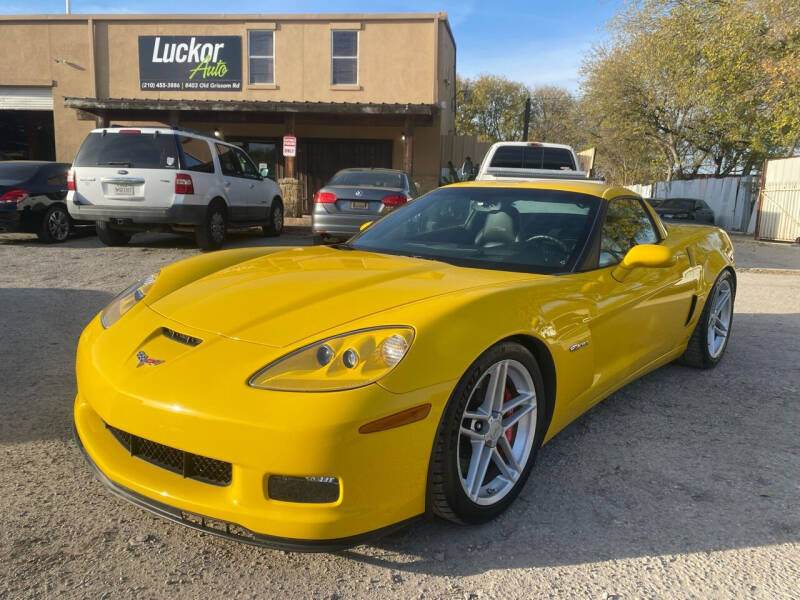 2006 Chevrolet Corvette for sale at LUCKOR AUTO in San Antonio TX