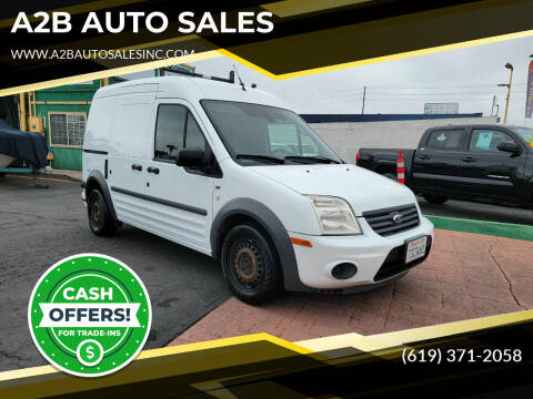 2012 Ford Transit Connect for sale at A2B AUTO SALES in Chula Vista CA