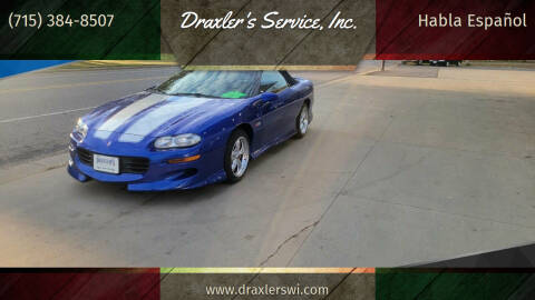 2002 Chevrolet Camaro for sale at Draxler's Service, Inc. in Hewitt WI