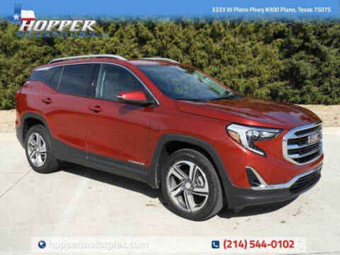 2019 GMC Terrain for sale at HOPPER MOTORPLEX in Plano TX