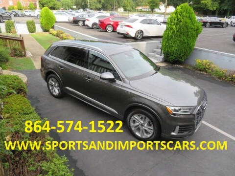 2021 Audi Q7 for sale at Sports & Imports INC in Spartanburg SC