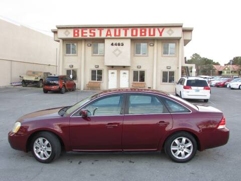 2006 Mercury Montego for sale at Best Auto Buy in Las Vegas NV