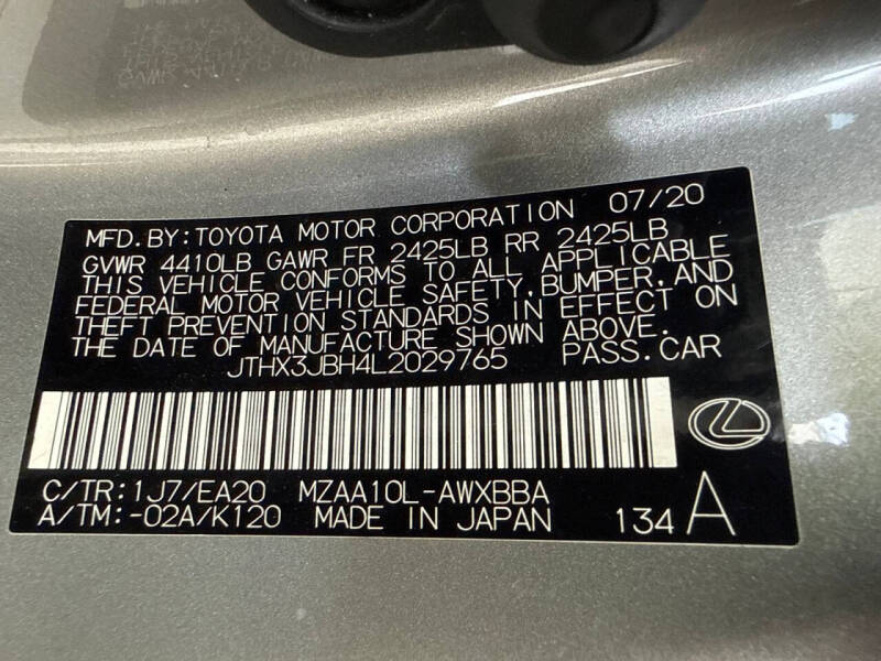 2020 Lexus UX 200