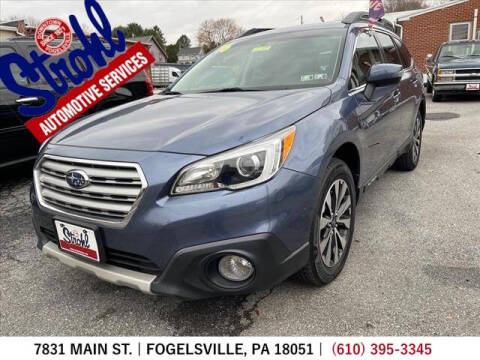 2016 Subaru Outback for sale at Strohl Automotive Services in Fogelsville PA