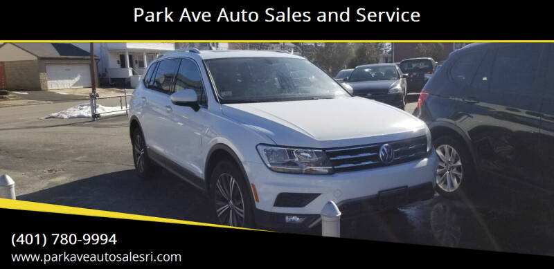 2018 Volkswagen Tiguan for sale at Park Ave Auto Sales and Service in Cranston RI