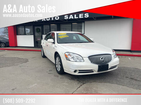 2010 Buick Lucerne for sale at A&A Auto Sales in Fairhaven MA