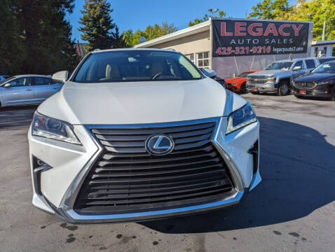 2016 Lexus RX 350 for sale at Legacy Auto Sales LLC in Seattle WA