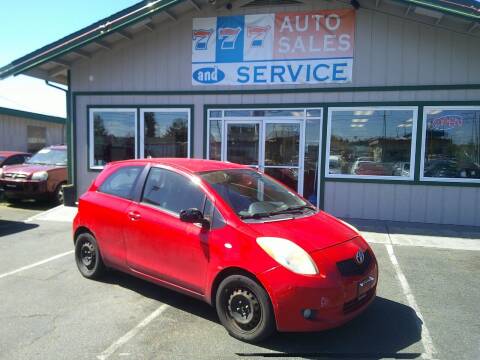 2007 Toyota Yaris for sale at 777 Auto Sales and Service in Tacoma WA