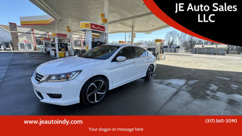 2015 Honda Accord for sale at JE Auto Sales LLC in Indianapolis IN
