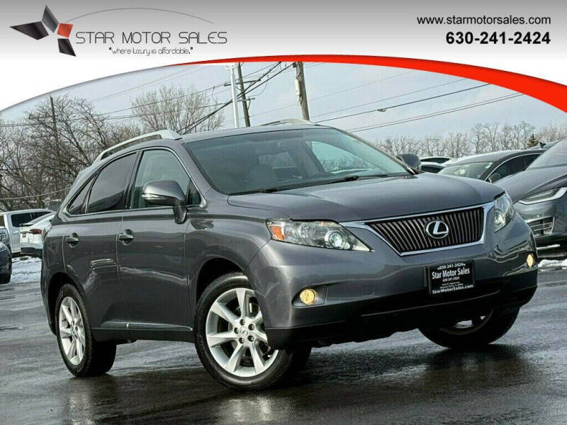 2012 Lexus RX 350 for sale at Star Motor Sales in Downers Grove IL