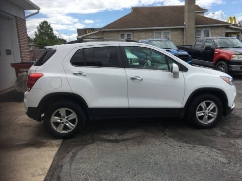 2018 Chevrolet Trax for sale at Rine's Auto Sales in Mifflinburg PA