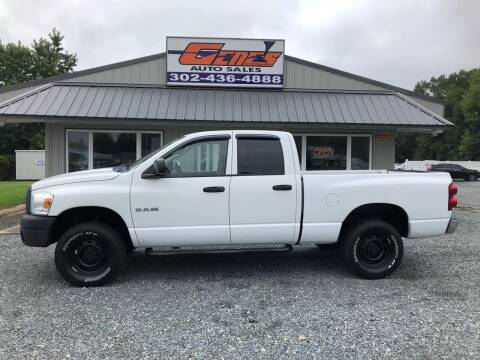 2008 Dodge Ram Pickup 1500 for sale at GENE'S AUTO SALES in Selbyville DE