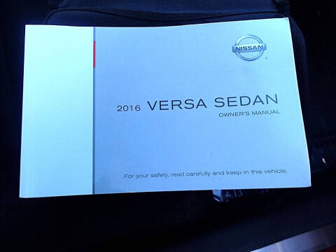 2016 Nissan Versa 1.6 S Plus