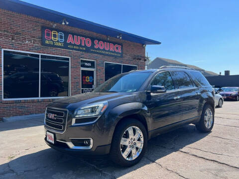 2017 GMC Acadia Limited for sale at Auto Source in Ralston NE