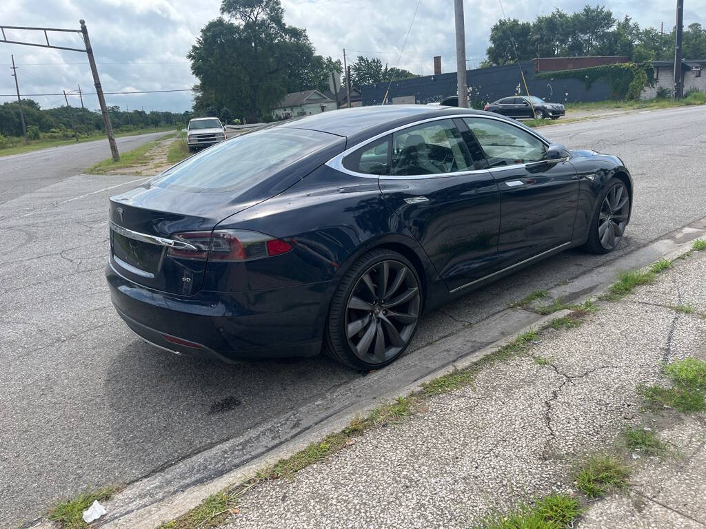 2014 Tesla Model S for sale at DEES AUTO SALES & KUSTOMS WHIPS INC in Gary, IN