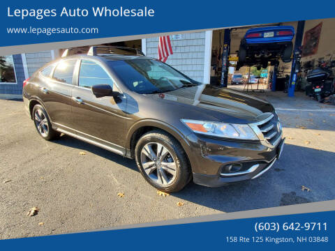 2013 Honda Crosstour for sale at Lepages Auto Wholesale in Kingston NH