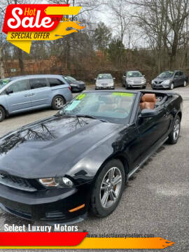2010 Ford Mustang for sale at Select Luxury Motors in Cumming GA