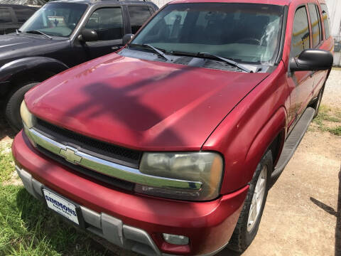 2003 Chevrolet TrailBlazer for sale at Simmons Auto Sales in Denison TX