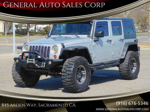 2010 Jeep Wrangler Unlimited for sale at General Auto Sales Corp in Sacramento CA