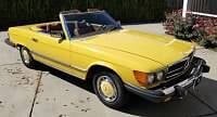 1976 Mercedes-Benz 450 SL for sale at Classic Car Deals in Cadillac MI