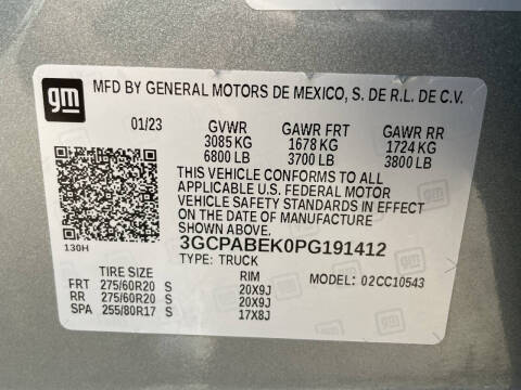 2023 Chevrolet Silverado 1500 Custom